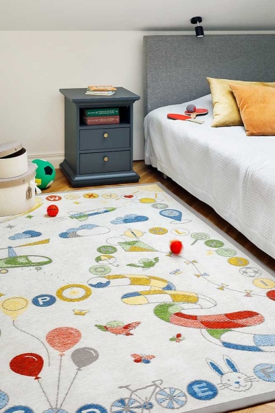 Килим Narma TAHEMAA cream 100x160 см двосторонній 