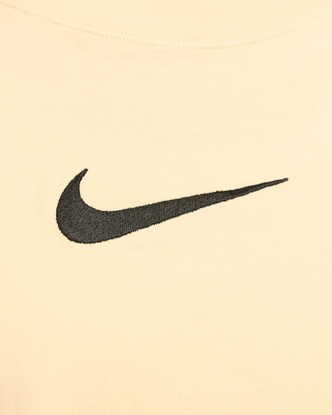 Футболка Nike W NSW TEE BF MS FD1129-294 р.M бежевий