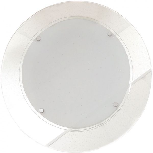 Світильник стельовий Декора НББ 32420 Зоряне небо Quadro LED 24 Вт дзеркальний 