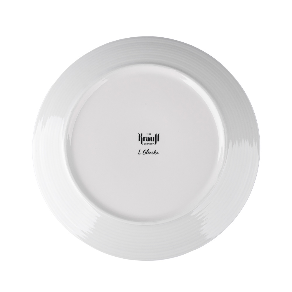 Тарелка обеденная Krauff Zen White 21,5 см 24-320-021