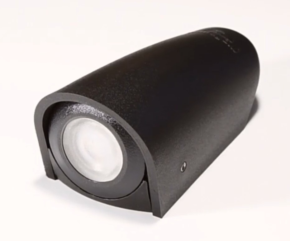 Светильник уличный настенный FUMAGALLI MAMETE ROUND G9 1,7 Вт IP67 черный