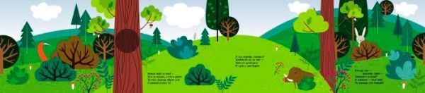 Книга «КЕНГУРУ Книга с окошками. Кто спрятался в лесу (Укр)» 978-966-74-9287-8