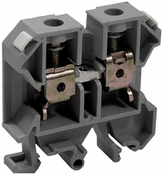 Колодка клемна набірна E.NEXT e.tc.din.pro.2.5 на DIN-рейку 2,5 кв.мм сірий 