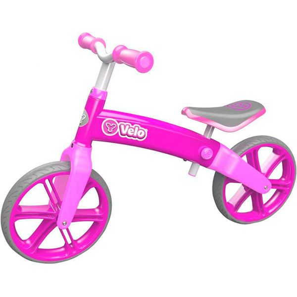 Беговел Yvolution Y Velo розовый 100197