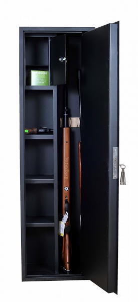 Сейф для зброї Metalzavod ШОЛ-1400 (3 рушниці + трейзер) 