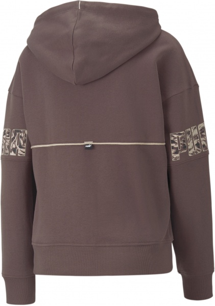 Джемпер Puma POWER SAFARI HOODIE FL 67175275 р. S сливовий