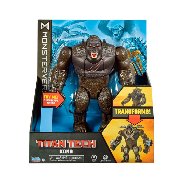 Игрушка Godzilla vs. Kong серии «Titan Tech» – Конг (20 см) 34932