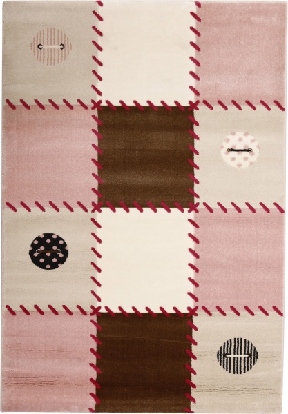 Килим Balta Pachword Pink 03766 R 115x175 см 