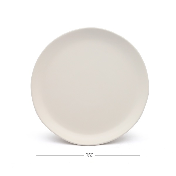 Тарілка обідня Досконалість 25 см біла MVM