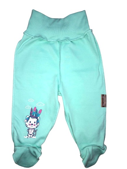 Ползунки детские Bambinelli р.56 бирюзовый П300-5 