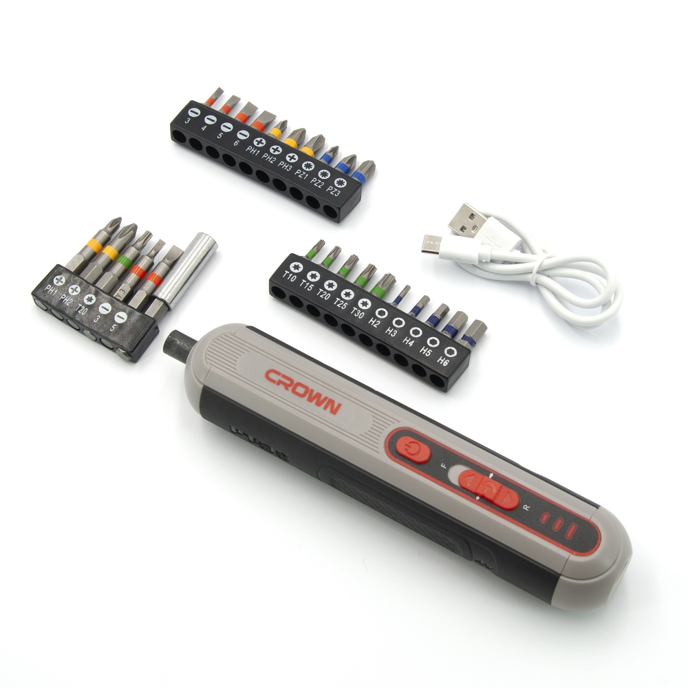 Викрутка акумуляторна Crown CT22053-TB