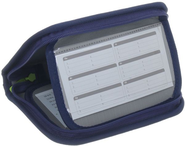 Пенал шкільний без наповнення K19-622-16 GOAL KITE синій