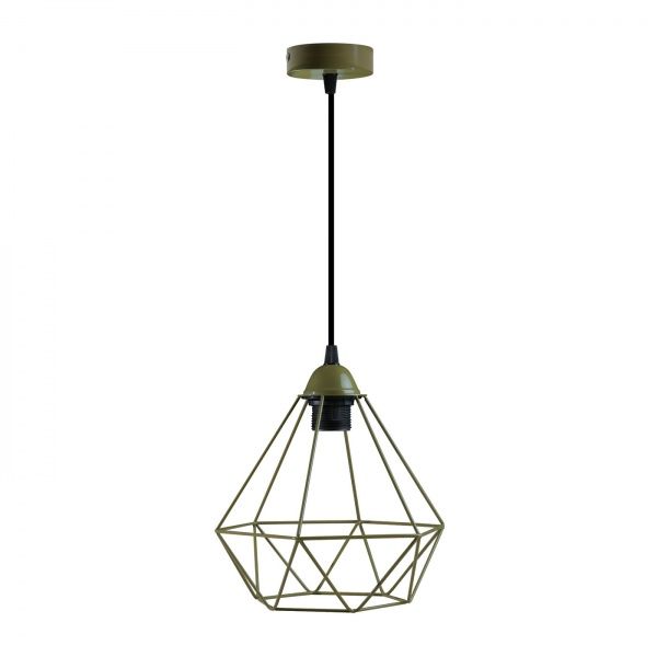 Підвіс Светкомплект Loft 2123 1x40 Вт E27 хакі 