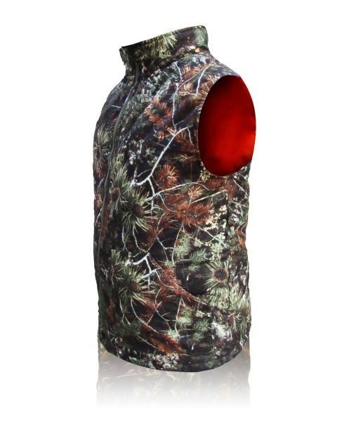 Жилет для рыбалки и охоты 1991 ТМ односторонний 58/3 34123-9-6-06-58-3 XXXXL хвоя