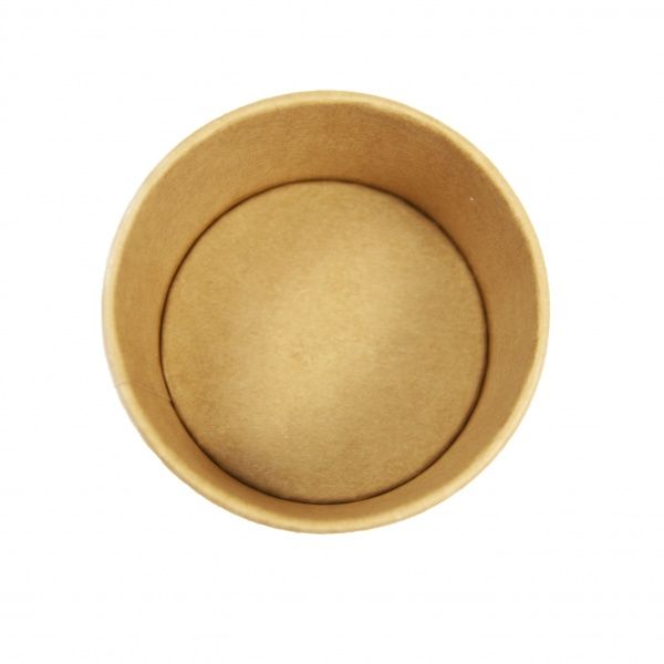 Кришка Petruzalek круглий паперовий для супів, морозива або каш 230 мл 25 шт./уп. 90 x 90 x 60 мм