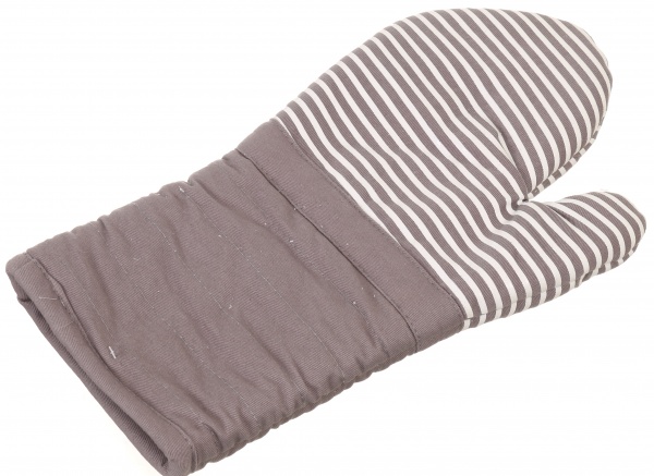 Рукавица силиконовая Stria 17,7x33 см серый La Nuit 