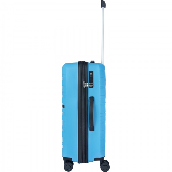 Чемодан Eagle 76 л голубой M (с расширителем) 