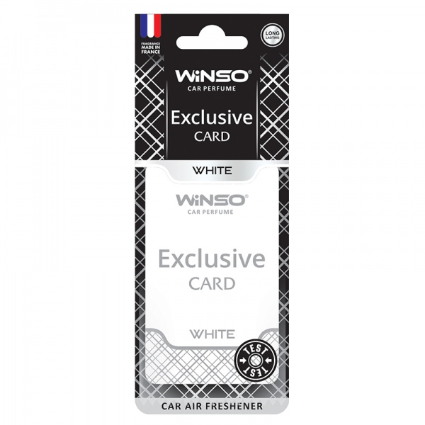 Ароматизатор підвісний WINSO Card Exclusive - White 533180