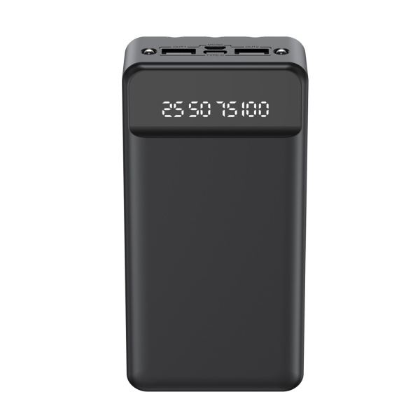 Зовнішній акумулятор (Powerbank) Xo 20000 mAh black (PR163 20000mAh black) 