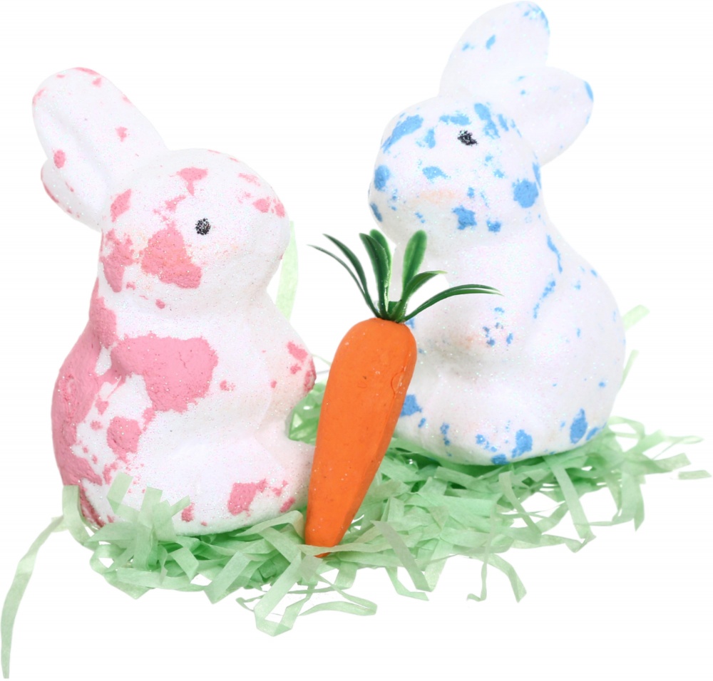 Декорация пасхальная Кролики 8х4 см CX22-137A