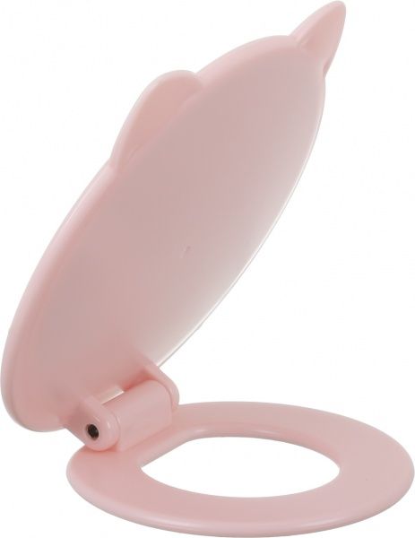 Дзеркало косметичне з ручкою 16х16х12.5 см