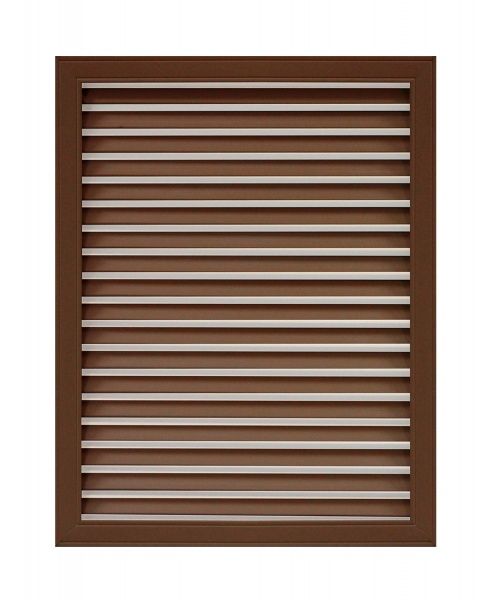 Решітка радіаторна ОМіС 600х300 мм коричнева