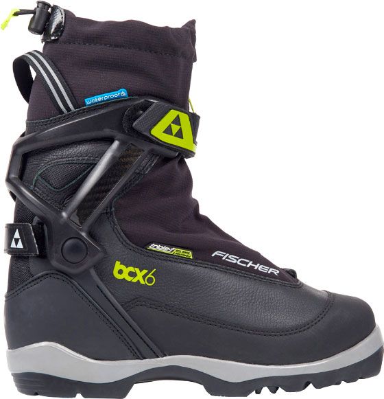Черевики для бігових лиж FISCHER BCX 6 Waterproof р. 44 S38018 чорний із жовтим 
