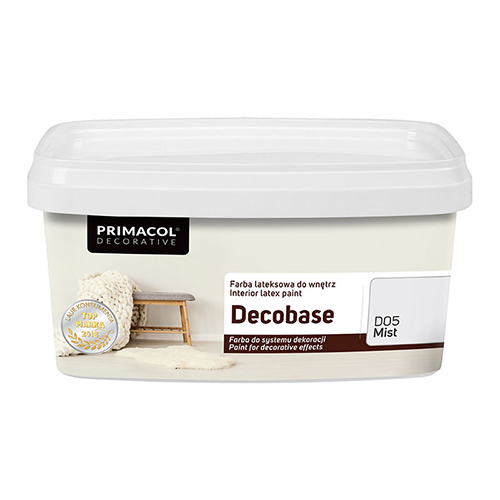 Декоративна фарба PRIMACOL DECORATIVE Decobase білий 1 л
