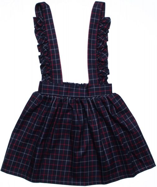 Юбка 4454/1 Sasha р.134 синий с принтом 