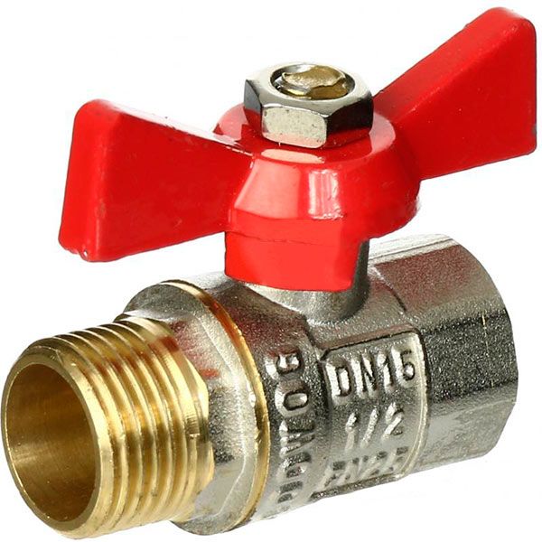 Кран шаровой WaterPro С.m.f. 600S 1/2
