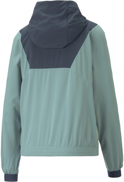 Ветровка Puma W FIRST MILE WOVEN JACKET 52321284 р.XS бирюзовый
