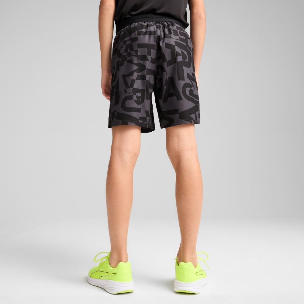 Шорты Puma RUNTRAIN AOP SHORTS B 68191201 р. 140 черный