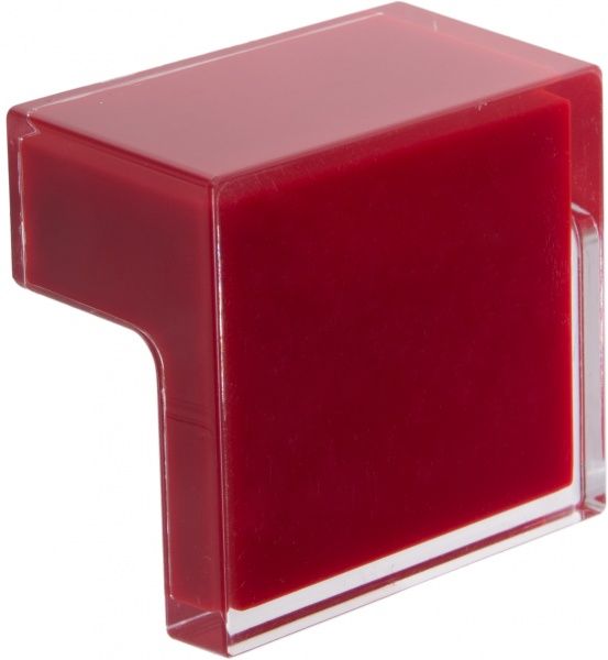 Мебельная ручка 24 мм красный Poliplast 0603TRAS/Red