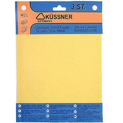 Наждачная бумагаKussner PS30 P80 3 шт. 1030-302408