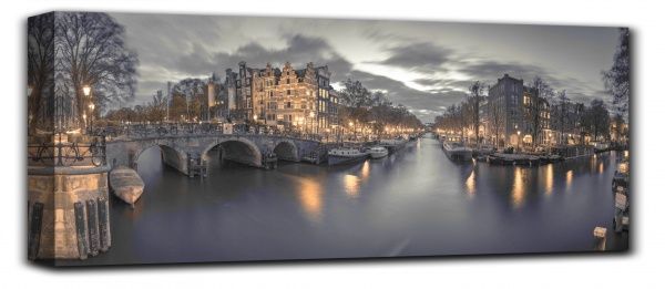 Репродукция AF-Amsterdam-156-Pano-C01 50x120 см RozenfeldArt 
