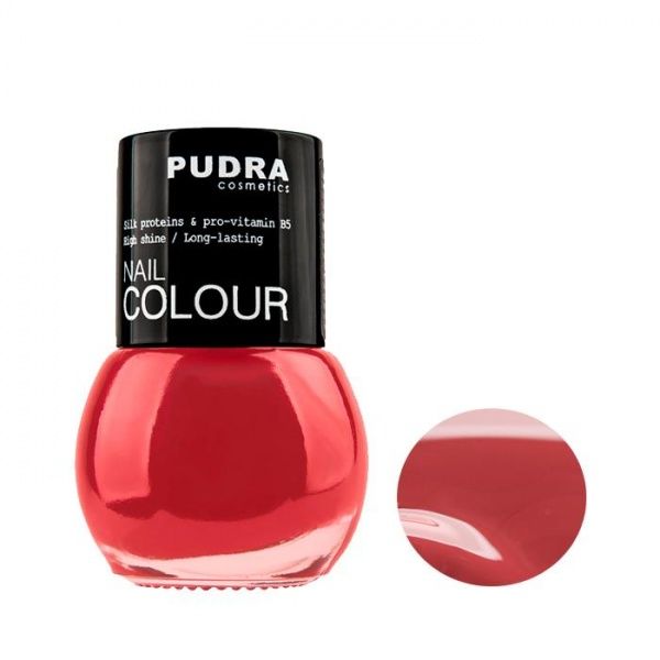 Лак для ногтей Pudra Cosmetics Nail Colour №03 винный 13 мл 
