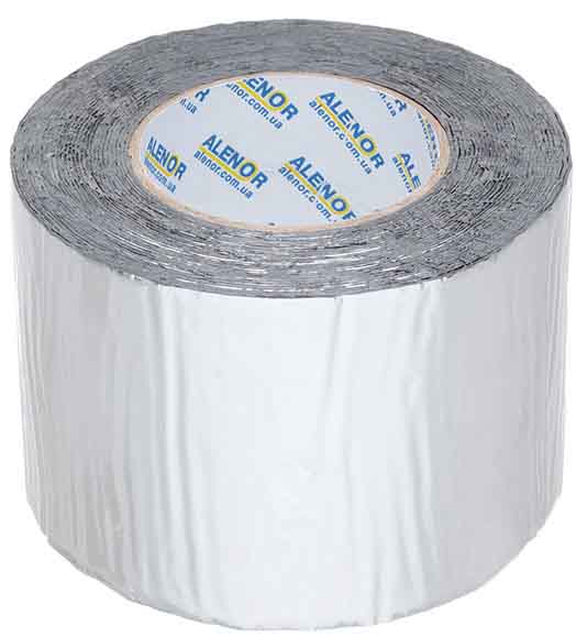 Лента герметизирующая Alenor BF бутиловая 100 мм x 10 м алюминиевая