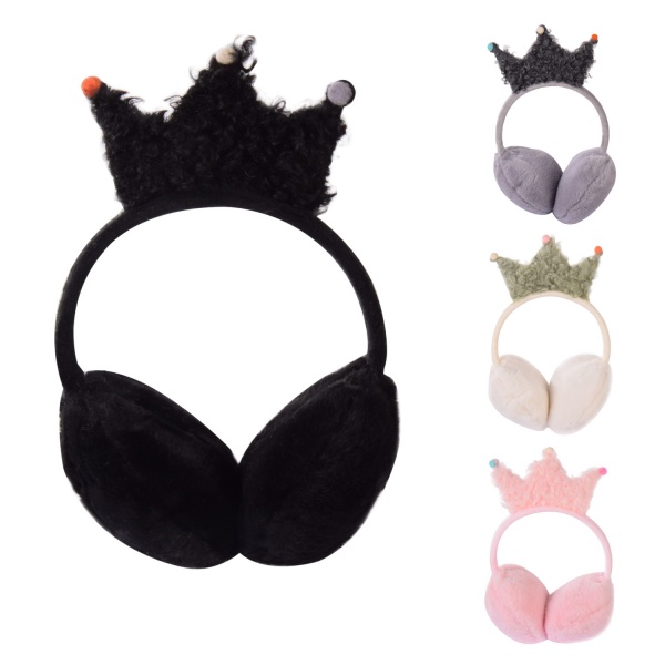 Наушники детские для девочек меховые р.one size в ассортименте AC8411 