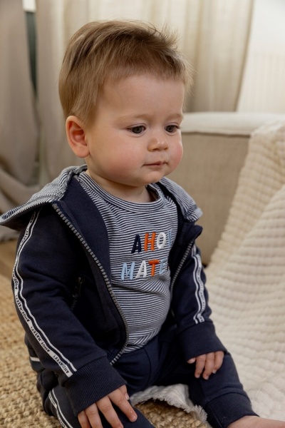 Кардиган для мальчика Dirkje р.98 темно-голубой T46691-35 