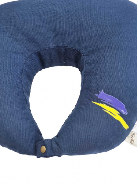 Подушка дорожня Мандрівник La Nuit 30x35 см синій