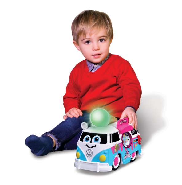 Машинка Bb Junior Magic Ice Cream Bus VW Samba Bus в ассортименте 16-88610