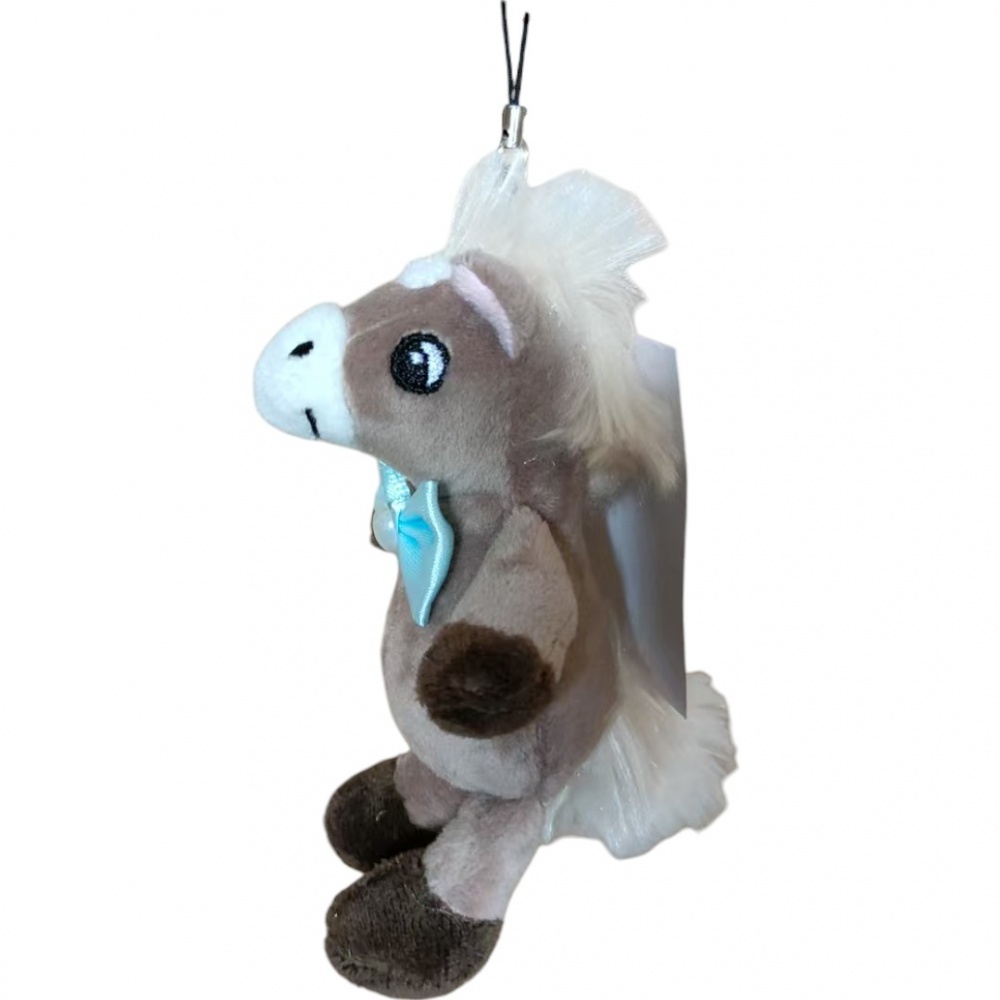 Сувенир текстильный Leo Arts & Crafts лошадка с бантиком в ассортименте (LEO24-1026A-F/10CM) 10 см