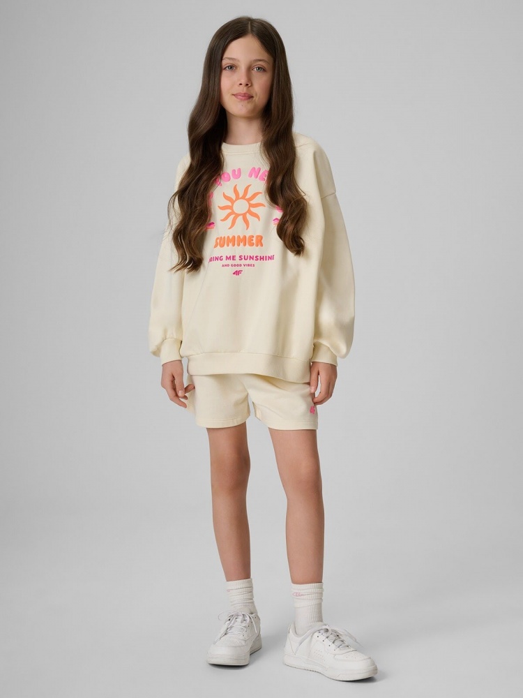 Шорти 4F SHORTS CAS F769 4FJWSS26TSHOF769-11S р. 140 бежевий