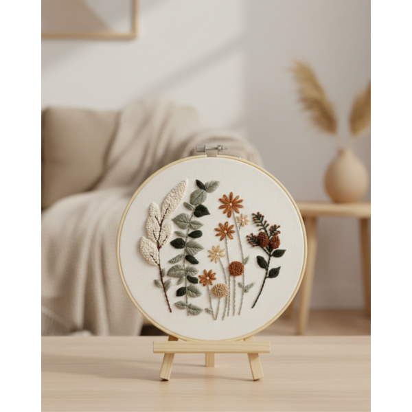 Набор для вышивания гладью Гербарий покоя
