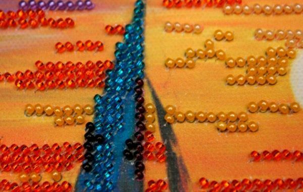 Набір для вишивання бісером на натуральному художньому холсті Штиль АМ Абрис Арт 