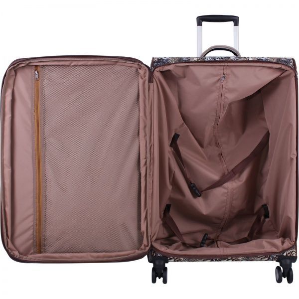 Валіза Bagland 90 л коричневий Леон сублiмацiя 725 (0037966274) 