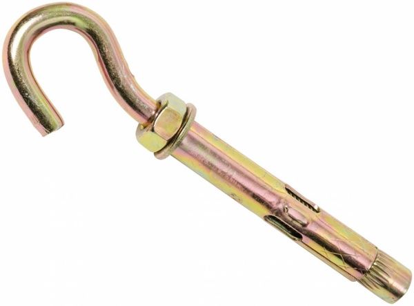 Анкер распорный  с C-крюком 8x45 мм EXPERT FIX