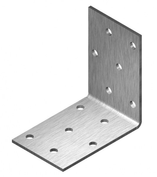Уголок Arras перфорированный 80x60x80 мм 2 мм 
