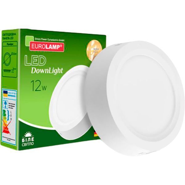 Світильник світлодіодний Eurolamp DownLight 12 Вт білий 4000 К 