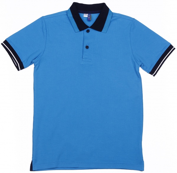 Поло для хлопчиків р.146 блакитний 2000 